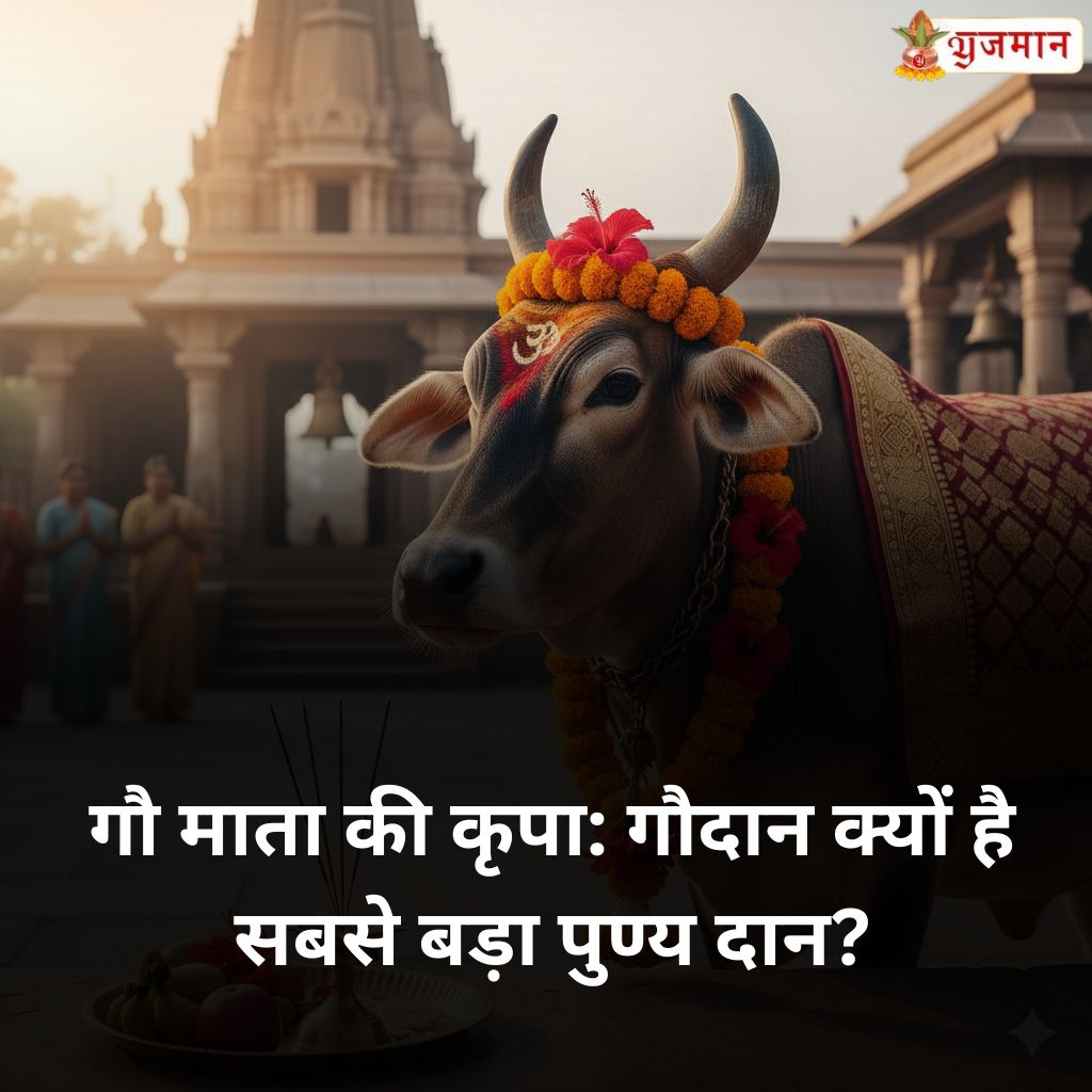 गौ माता की कृपा: गौदान क्यों है सबसे बड़ा पुण्य दान?